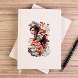 Zepplin Giyim The Last Of Us 2 Fan Çizgisiz Kanvas Defter Çizgisiz - Krem - 14x21 cm