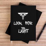 Zepplin Giyim The Last Of Us Look For The Light Siyah Kanvas Defter Çizgisiz - 14x21 cm