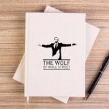 Zepplin Giyim The Wolf Krem Çizgisiz Kanvas Defter Çizgisiz - 14x21 cm