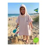 zera collection Kız Çocuk Panço - Pembe Tavşan Nakışlı