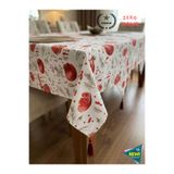 zera collection Masa örtüsü (NAR) Yüksek kaliteli Duck Kumaş (Panama Keteni) Leke Tutmaz & Su İtici Teknolojisi
