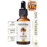Zerdeçal Yağı (Turmeric Oil) Soğuk Sıkım Sabit Yağ 30 ml Damlalıklı Cam Şişe