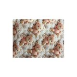 Zeren Home 3D Efektli%100 Pamuk Bebek Nevresim Takımı Koala 4 Parça, Yavruağzı