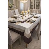 Zeren Home Assos Premium Dertsiz Masa Örtüsü Swan