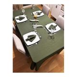 Zeren Home Assos Premium Dertsiz Masa Örtüsü Yeşil, 150 x 200