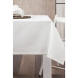 Zeren Home Beyaz Renk Dertsiz 150x220 cm Masa Örtüsü