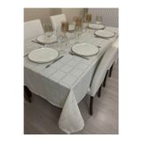 Zeren Home Elite Masa Örtüsü + Runner Takım | Lekeye Dayanıklı Bosna Etamin