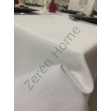 Zeren Home Kendinden Desenli Dertsiz 140 x 200 cm Masa Örtüsü
