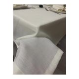 Zeren Home Keten Görünümlü Dertsiz Krem Masa Örtüsü