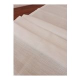 Zeren Home Keten Görünümlü Simli Dertsiz Runner 40x150 - Beyaz