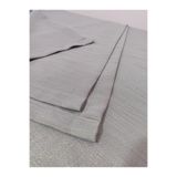 Zeren Home Keten Görünümlü Simli Dertsiz Runner 40x150 - Gri