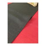 Zeren Home Keten Görünümlü Simli Runner 40 X 160, Siyah
