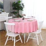 Zeren Home Pembe Sıvıya Dayanıklı Dertsiz Masa Örtüsü