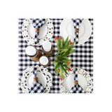 Zeren Home Piti Kareli Masa Örtüsü, Sofra Bezi, Piknik Örtüsü Gündelik Kullanım, 165 x 165, zefirmpk9