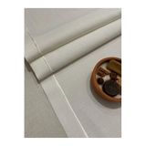 Zeren Home Polyester Keten Çeyiz Piko Sarma Detaylı Runner 40 x 160-1 Adet - Renk Seçenekli, Krem