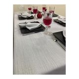 Zeren Home Simli Dertsiz Oval Masa Örtüsü 150 x 270, 150 x 270, 150x270oval1