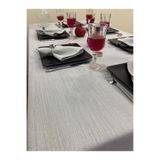 Zeren Home Simli Dertsiz Oval Masa Örtüsü 150 X 300, 150 x 300, 150x300oval3