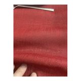 Zeren Home Simli Dertsiz Oval Masa Örtüsü Kırmızı, 160 x 300