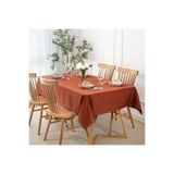 Zeren Home Sıvı Geçirmez Dertsiz Kiremit 140x220 cm Masa Örtüsü