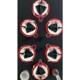 Zeren Home Sıvı Geçirmez Dertsiz Siyah 160x220 cm Masa Örtüsü