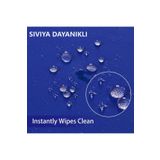 Zeren Home Sıvıya Dayanıklı Dertsiz Oval Masa Örtüsü Saks Mavi 160 X 240 160 X 240