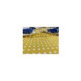 Zeren Home Sıvıya Dayanıklı Yuvarlak Dertsiz Puanlı Masa Örtüsü, 150 x 150, pn-yvrl6