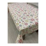 Zeren Home Yeni Yıl Temalı Sıvı Geçirmez Dertsiz Masa Örtüsü, 150 x 220, pnc-yeni-yil7