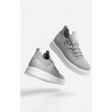 Zerenyus Fusion Yüksek Kalite Triko Slip-On Rahat Erkek Spor Ayakkabı Antrasit