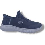 Zerhan Forza 2506 Unisex Lacivert File Yürüyüş Koşu Çorap Model Spor Ayakkabı