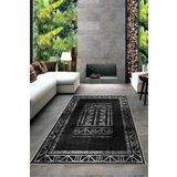 Zeria Home Kaymaz Tabanlı Yıkanabilir Baskılı Yolluk Mutfak Halısı Koridor Halısı