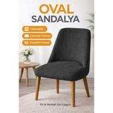 zerıf moda A Kalite Yaprak Desenli Esnek Sandalye Kılıfı Likralı Yıkanabilir Şık Örtü