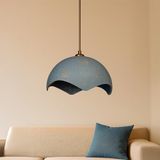Zerion Handmade Karbon Beton Avize | El Yapımı, Modern Tasarım | 30x63 cm | E27 Uyumlu | Tek Ampul Başlıklı | Enerji Tasarruflu | CE Sertifikalı