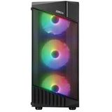 Zerion Montreal 4X120mm Rgb Fanlı Mesh Panel Gaming Kasa (Psu Yok)