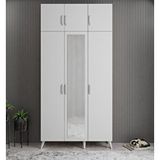 Zerka Concept Açelya Beyaz 120 cm M5 Portmanto