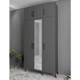 Zerka Concept Açelya Füme 135 cm M5 Portmanto