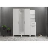 Zerka Concept Açelya M3 Beyaz 180 cm Portmanto