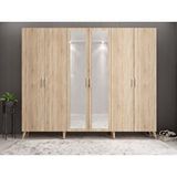 Zerka Concept Açelya Meşe 240 cm M6 Portmanto