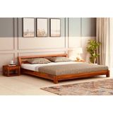 Zerka Concept Arte Ithal Ladin Masif Ahşap Karyola 90 x 190 - 90 x 190 cm