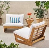 Zerka Concept Conforlove Bahçe Balkon Yeni Tasarım Masif Kestane Ahşap 1 Adet Tekli Koltuk