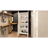 Zerka Concept Faro Mdf 4 Raflı Çok Amaçlı Mutfak Banyo Ayakkabılık Dolap 60 CM - Beyaz