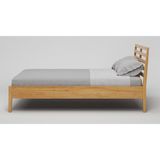 Zerka Concept Lotus Ithal Ladin Masif Ahşap Karyola 120 x 200 cm - Naturel