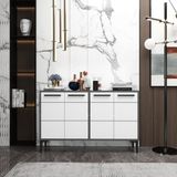 Zerka Concept Marden Antrasit Beyaz Konsol Tv Ünitesi