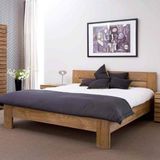 Zerka Concept Oscar Masif Kestane Ahşap Başlıklı Karyola 100*200 - 100 x 200 cm