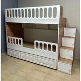 Zerkaconcept Aras Tamamı Mdf Membran Kaplama Yavrulu Çelik Destekli Ranza Ac2