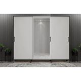 Zerkaconcept Beyzade Sürgülü Portmanto Vestiyer Fb 208 Cm