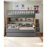 Zerkaconcept Kardelen Mdf Çelik Profilli Yavrulu Ranza Ac M1