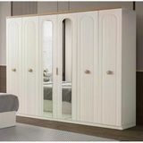 Zerkaconcept Seren Mdf Membran 6 Kapaklı Gardırop Dolap