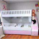 Zerkaconcept Zaragoza Mdf Yavrulu 3 Lü Ranza Pembe Beyaz