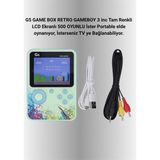Zero Land Depomix Tv Bağlantılı 500 Oyunlu Mini Gameboy Konsol