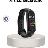 Zero Land Drnds Akıllı Bileklik 0.96 Inç Ekran Kalp Atışlı Kan Basınçlı IP67 Suya Dalı - Standart - Renkli